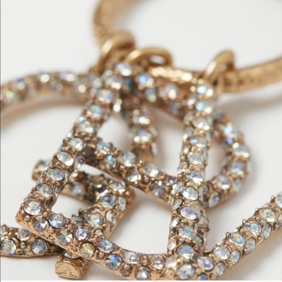 Giambattista Valli x H&M Designer Logo Earrings - Picture 7 of 7